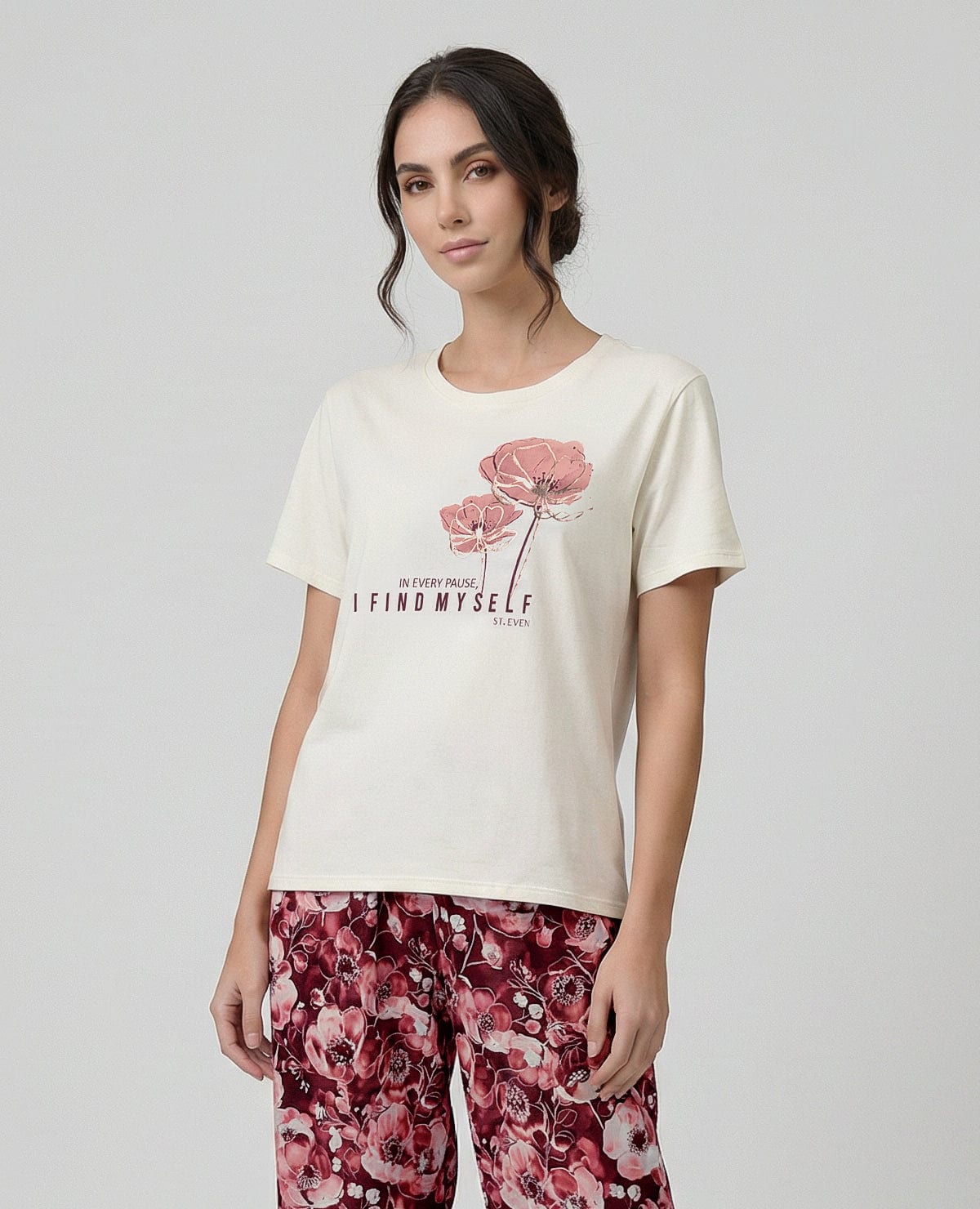 Pijama Pantalón | Camisa Manga Corta - imagen 1