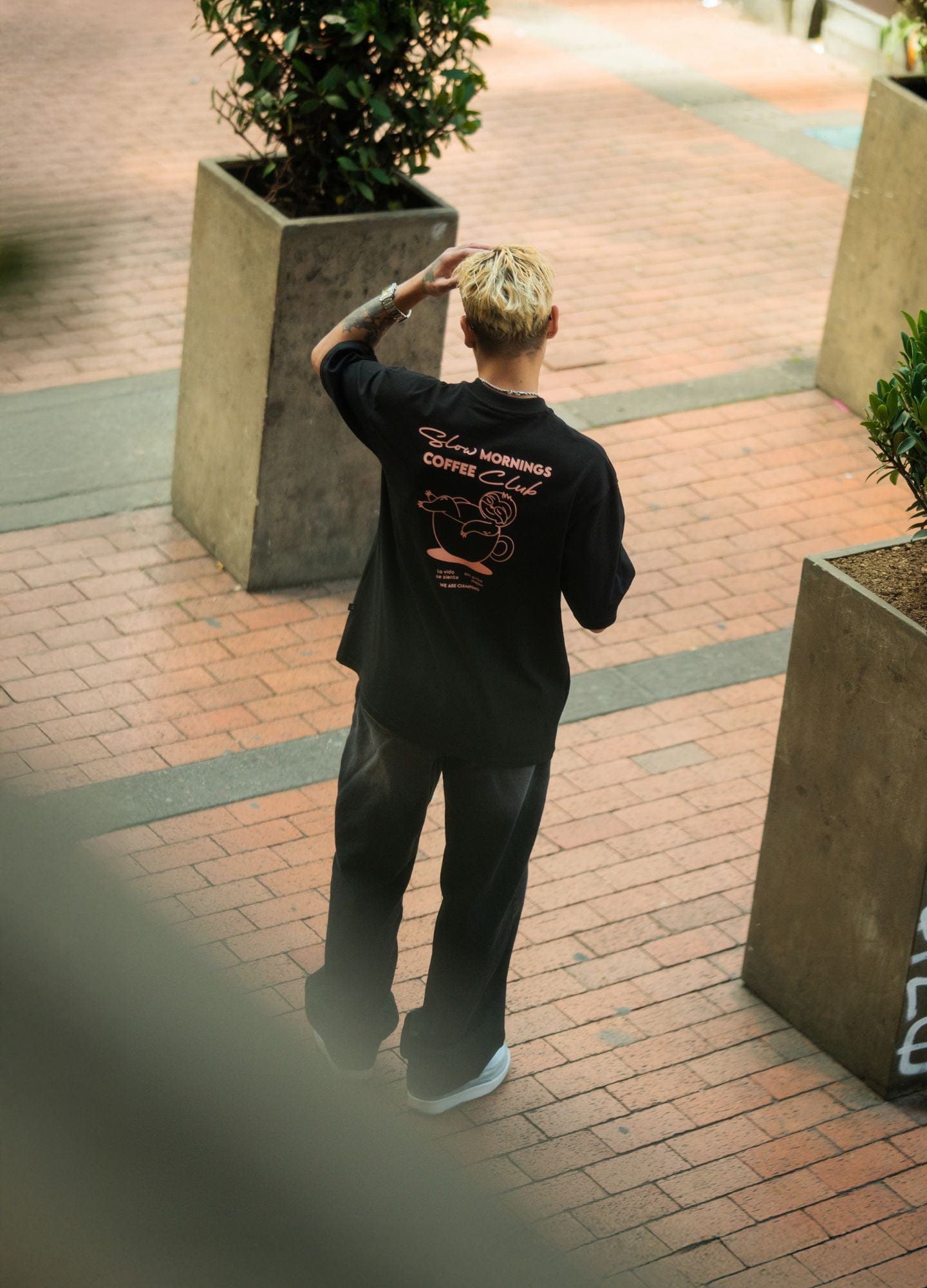 Coffee Club Oversized - Negro - imagen 5