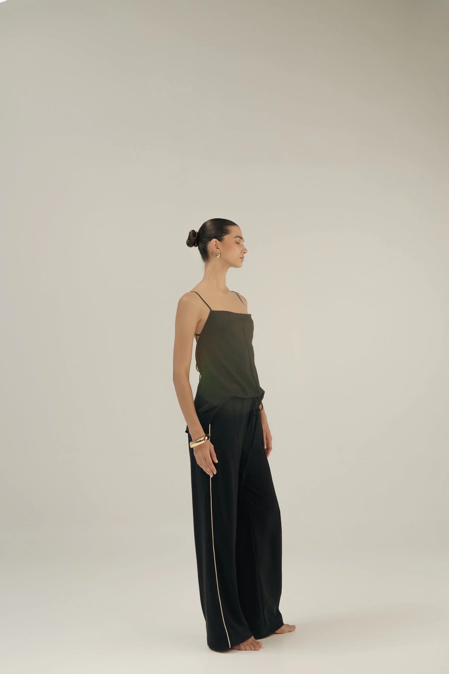 CARIÑO MIO TOP OPEN-BACK - BLACK - imagen 3