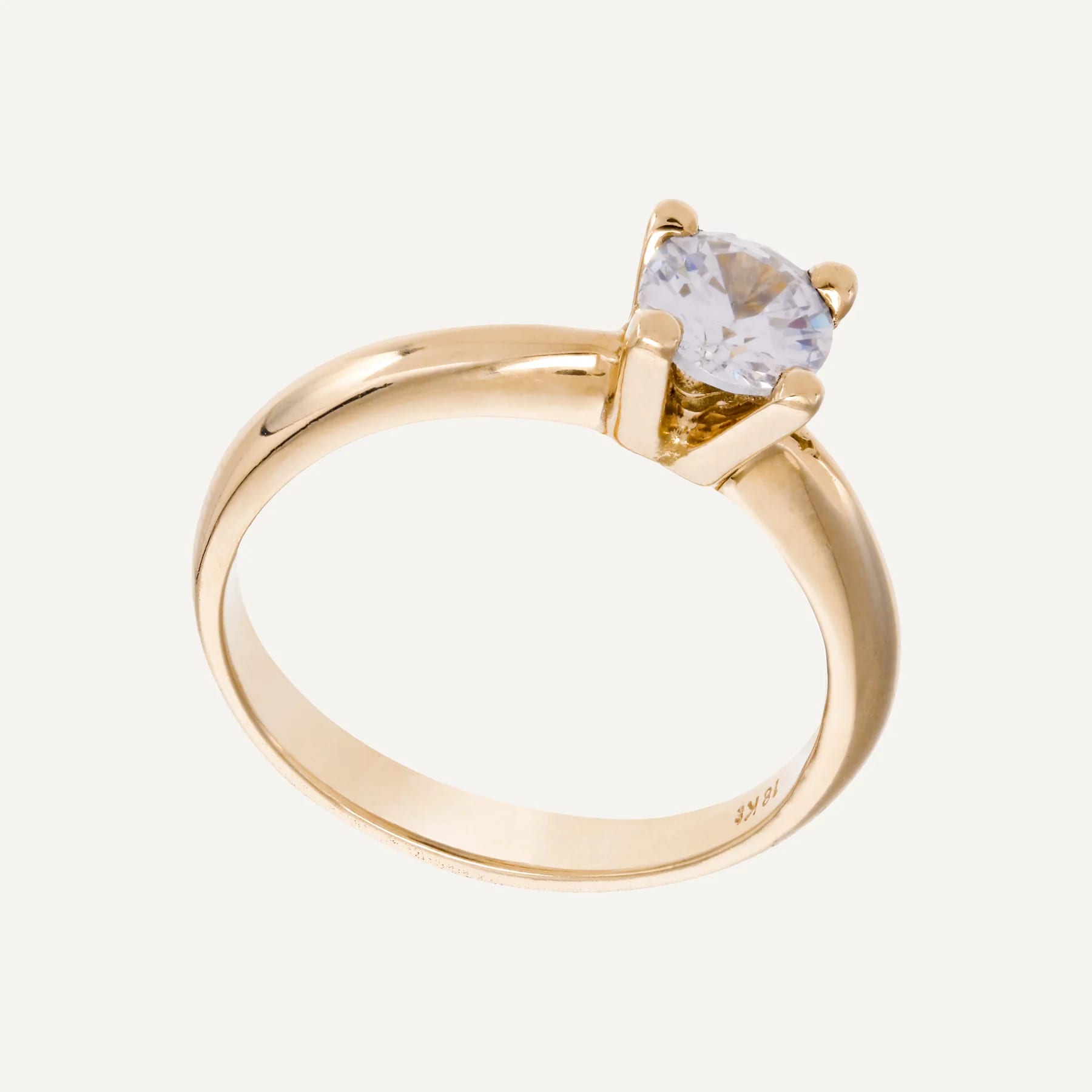 Anillo Cuatro uñas engagement ring - imagen 4