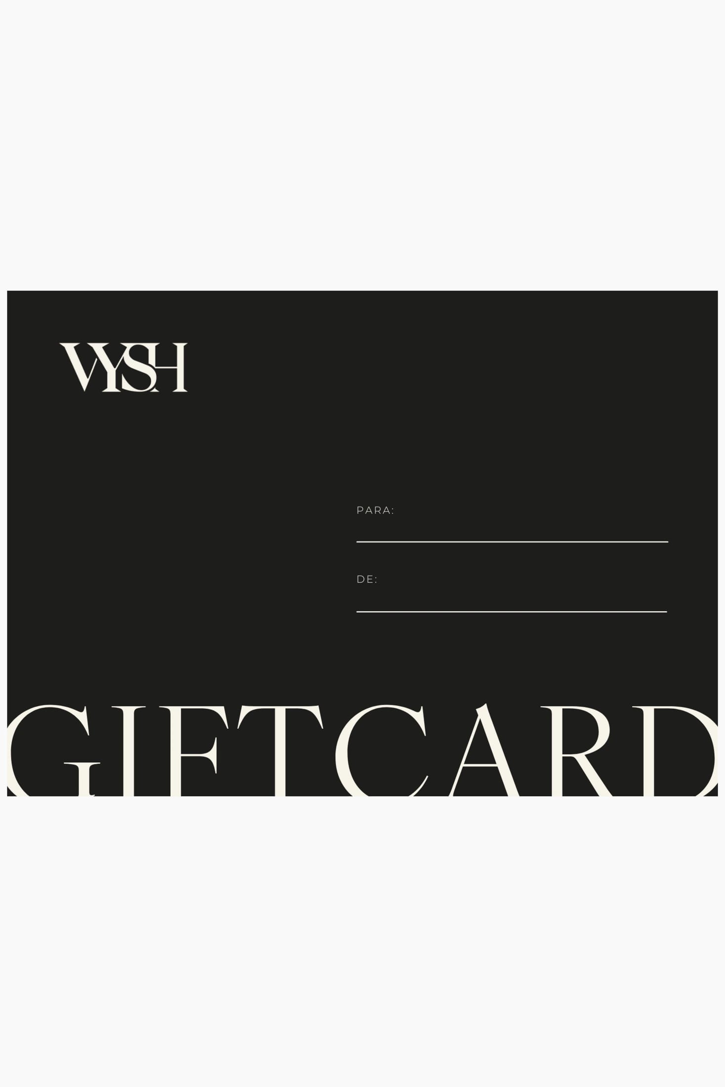 GIFT CARD - imagen 1