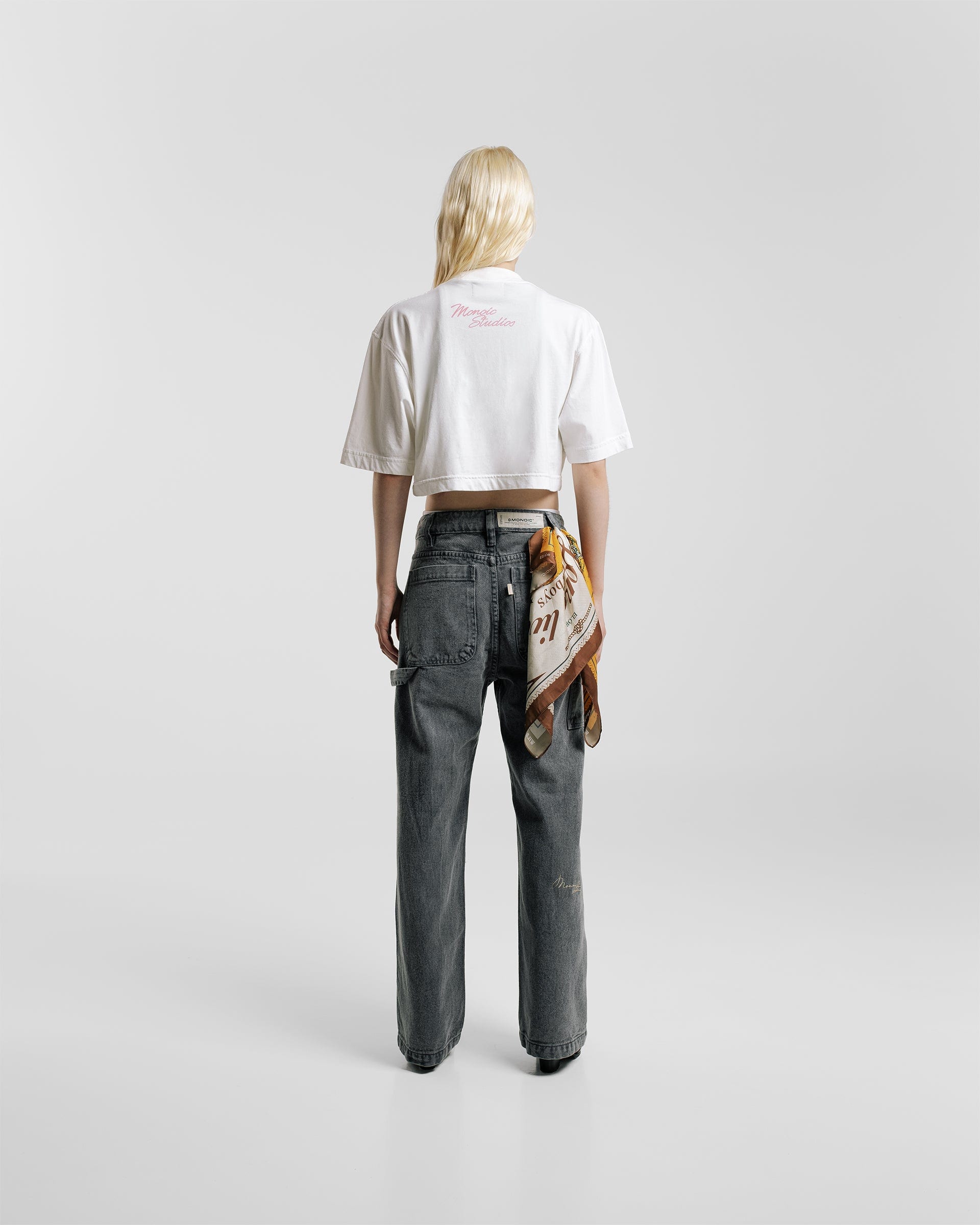 Camiseta Cropped Monoic - Blanco - imagen 6