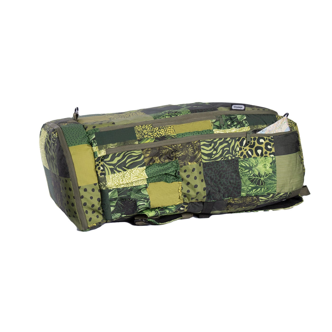 Morral Aventura ULTRA Plegable Estampado Green Citybags Multicolor - imagen 9