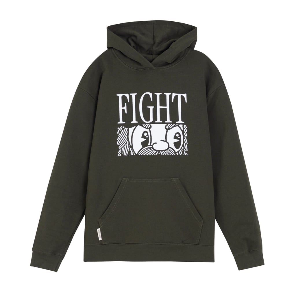 Hoodie Fight (verde) - imagen 1