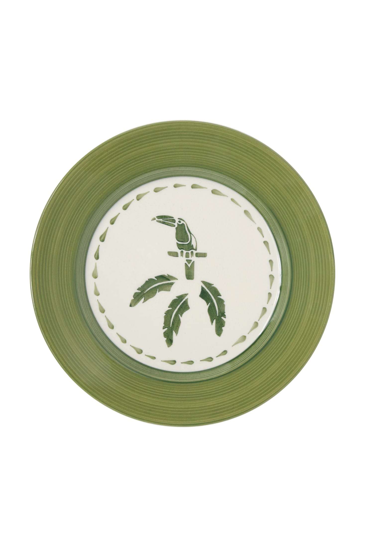 JDD Tucan Dinner Plate / Green - imagen 1