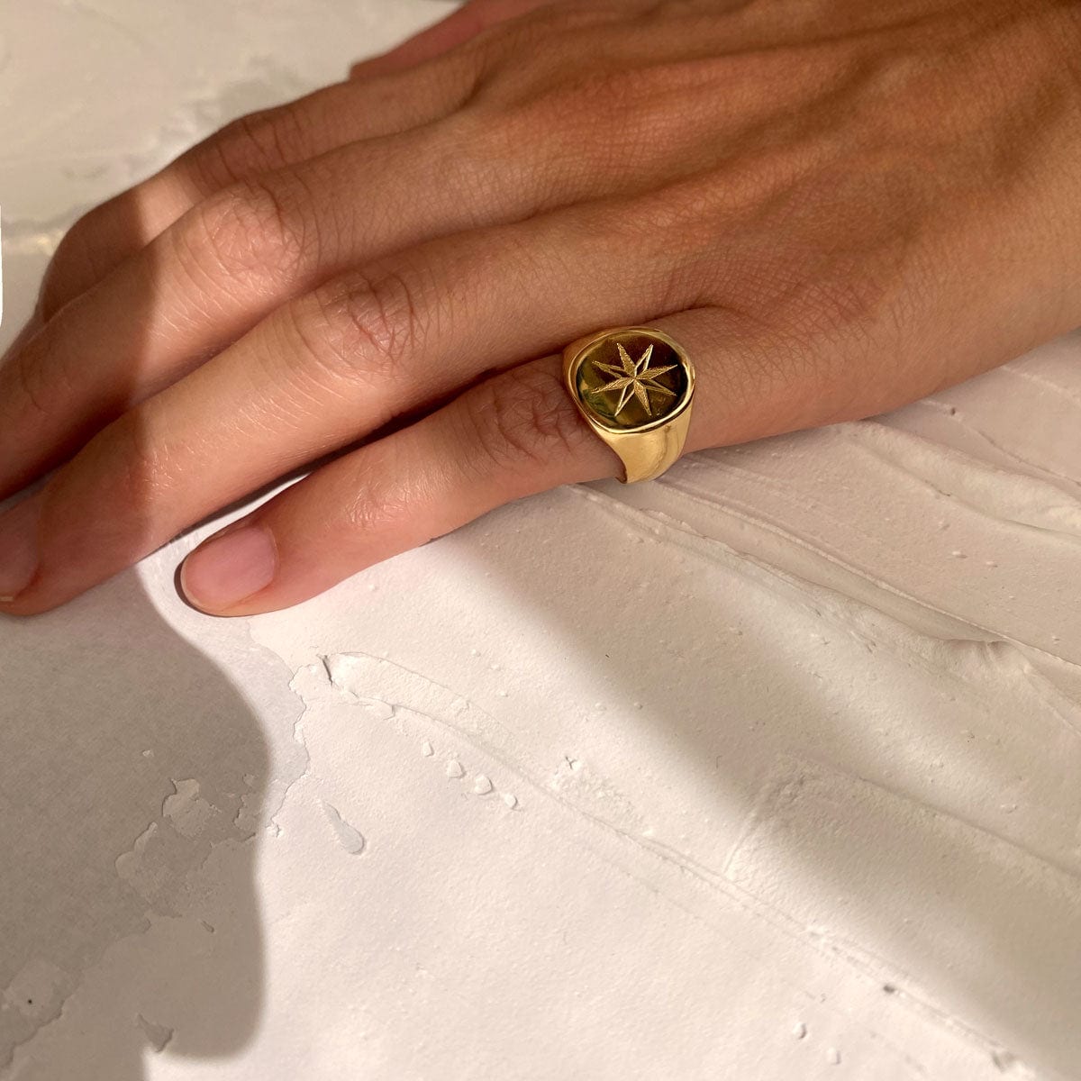 ANILLO ESTRELLA ORO - imagen 1