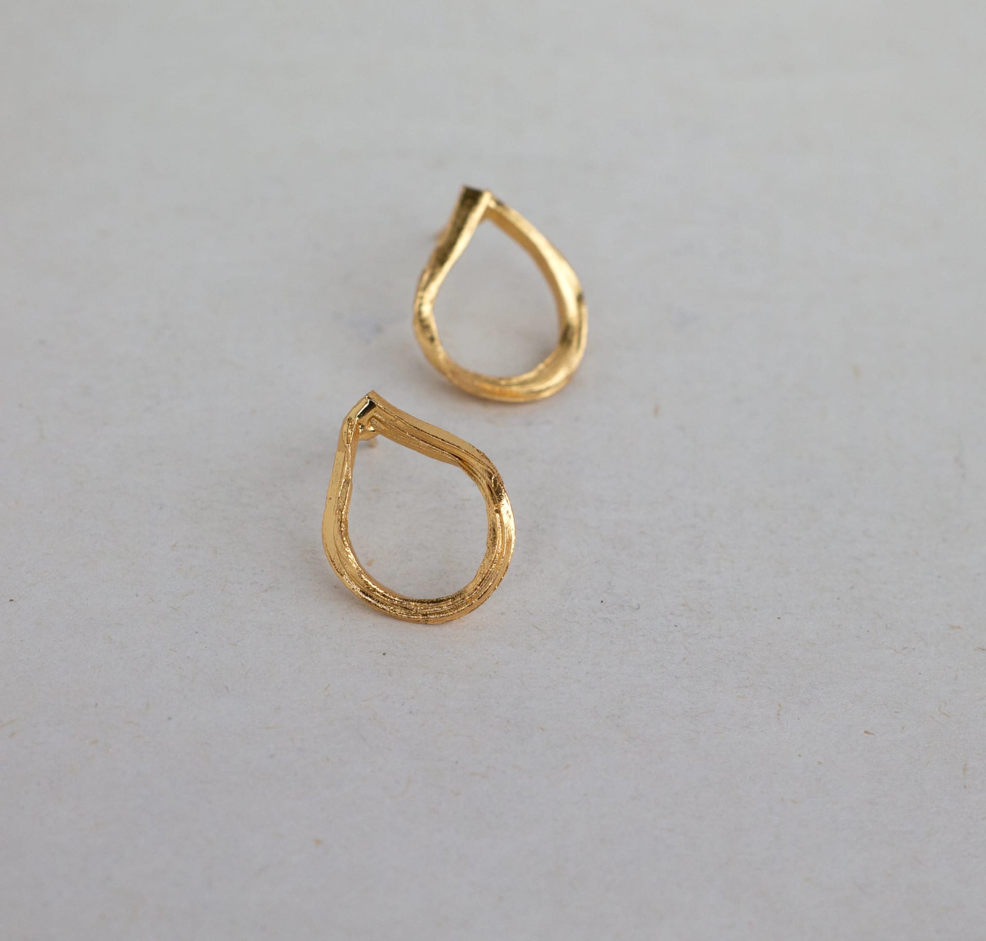 Arete doble aro surco - imagen 4