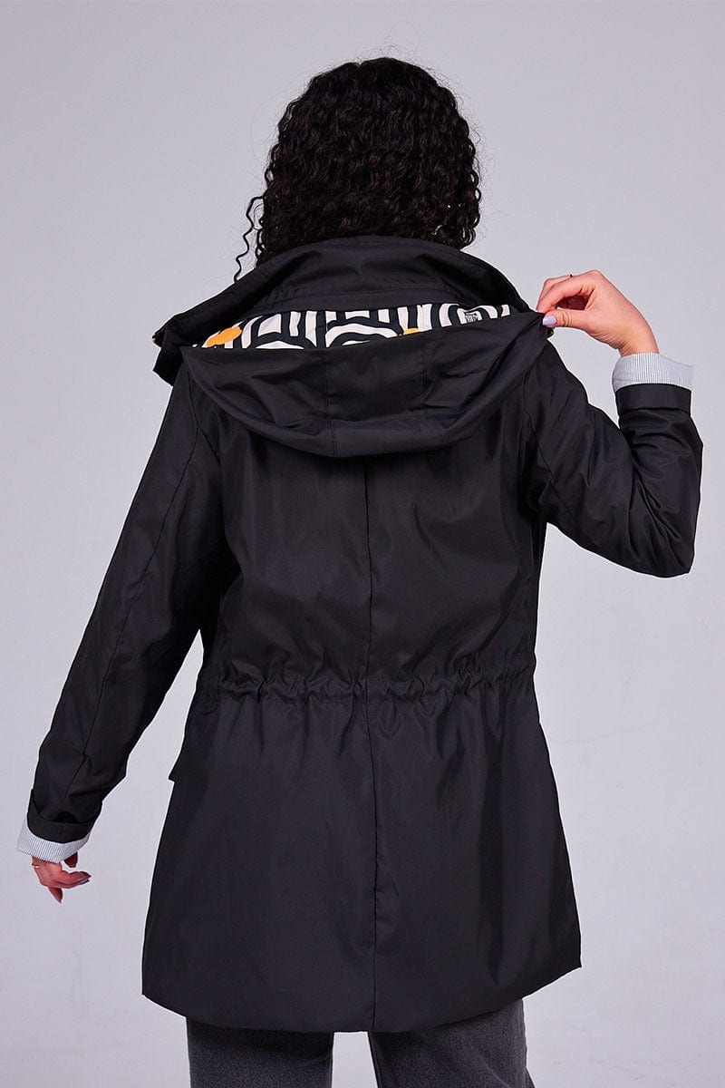 Parka Classic Negro Lluvia - imagen 5