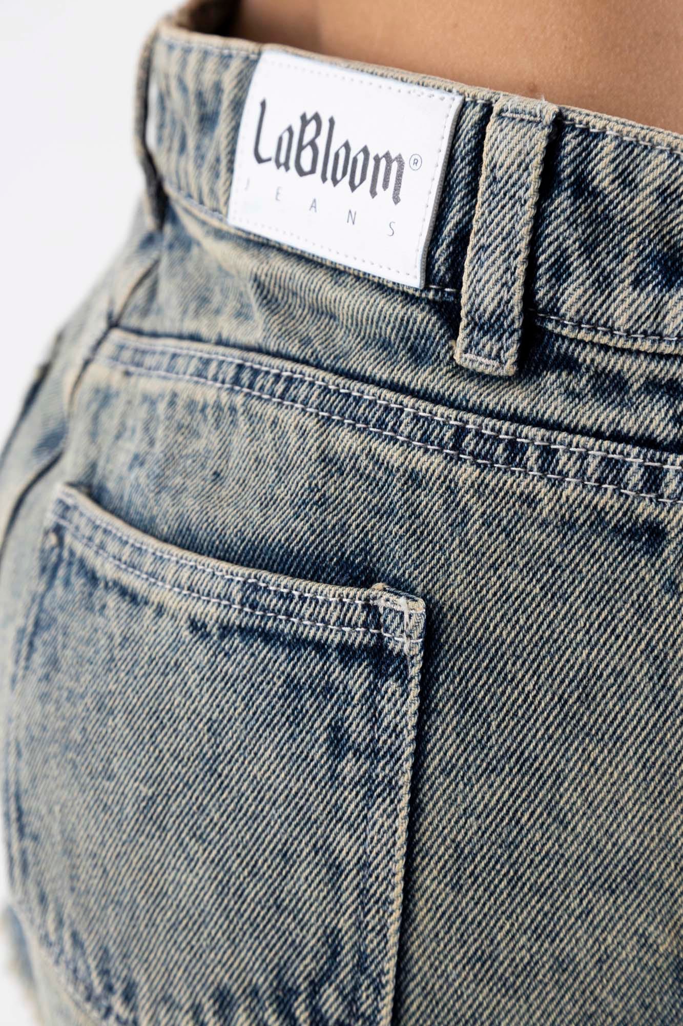 BLACK ACID DENIM SHORT - imagen 35
