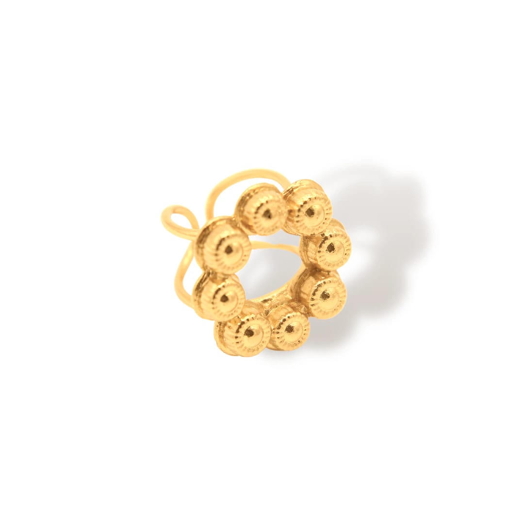 Anillo de coronas circulares grandes - imagen 1