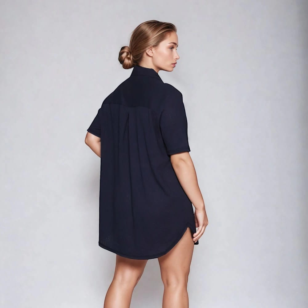 Vestido Corto Raysa Algodón Peruano - imagen 2
