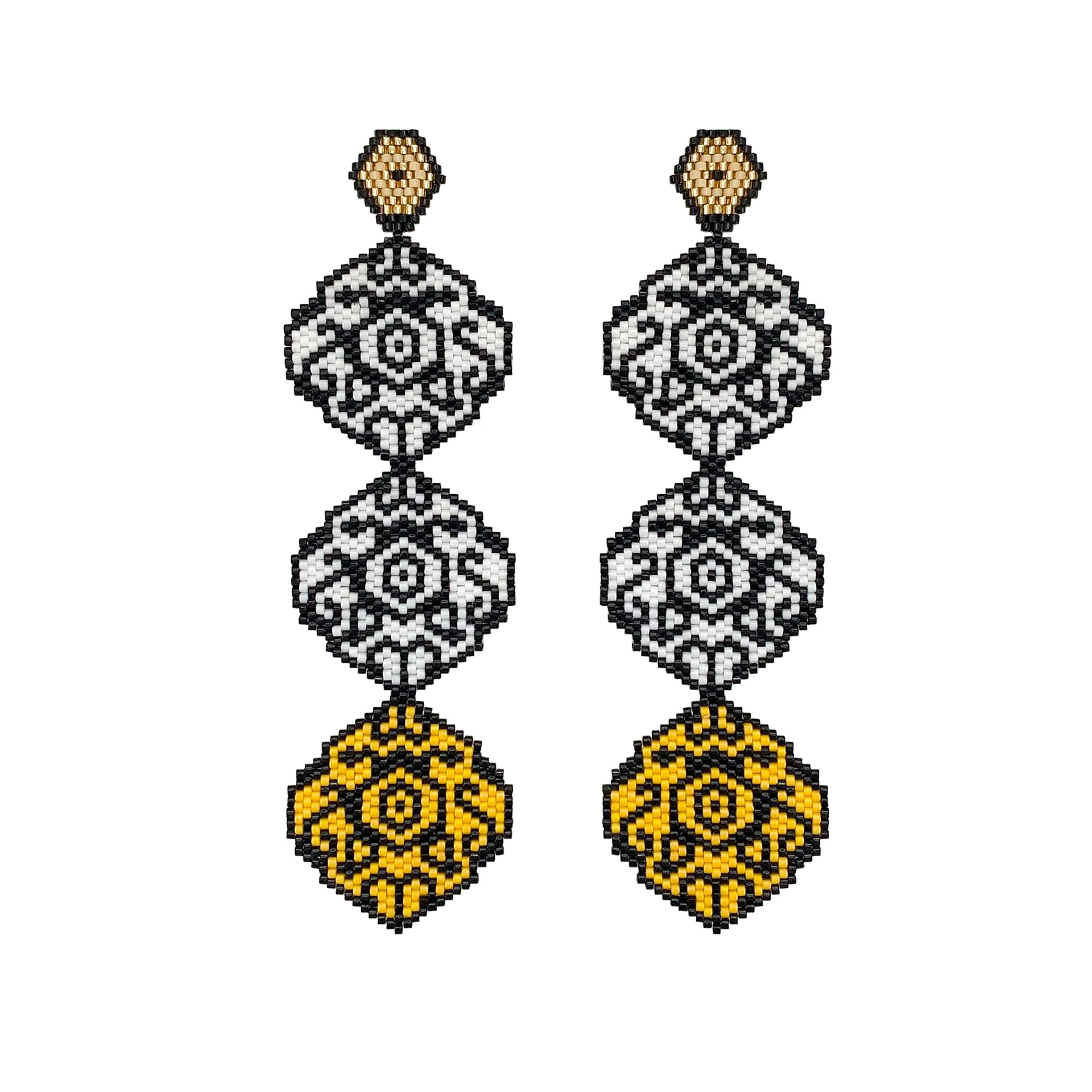 Aretes Rococó Leones - imagen 1