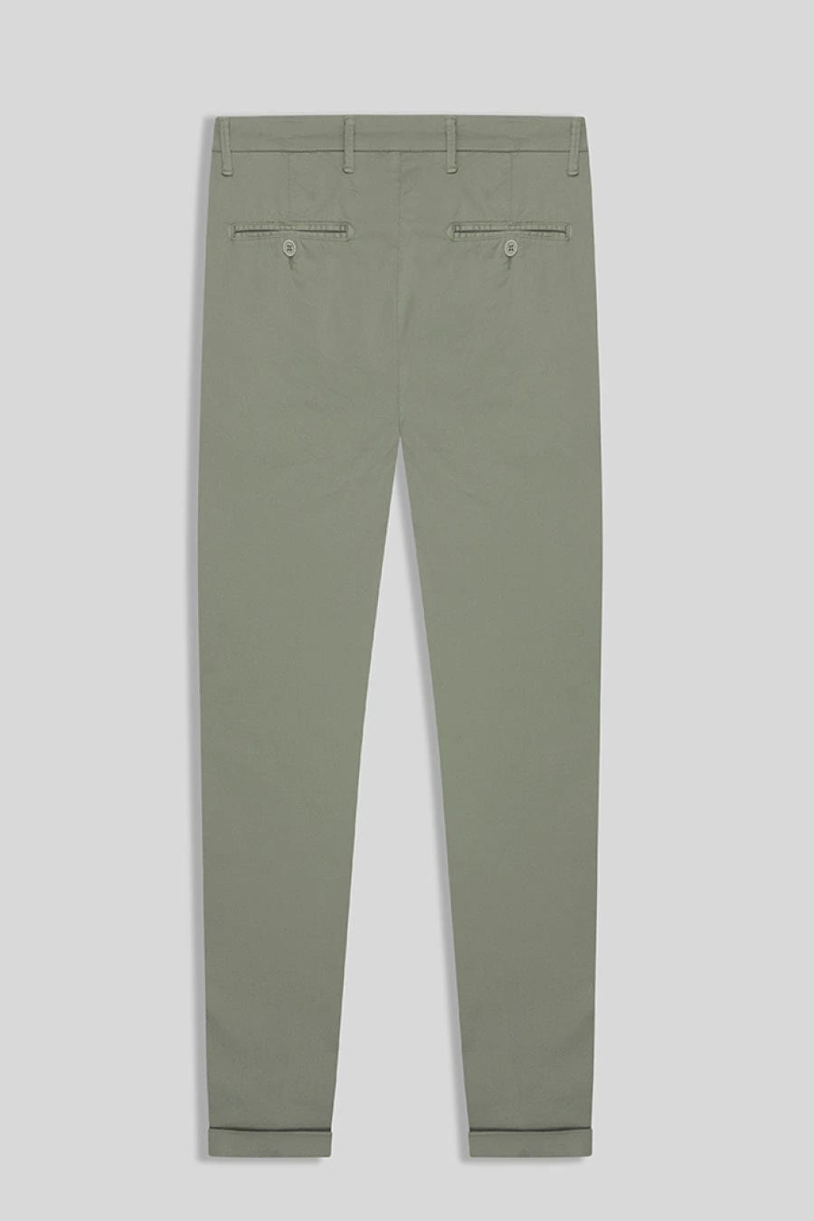 Men's cotton pants military green mauro - imagen 2