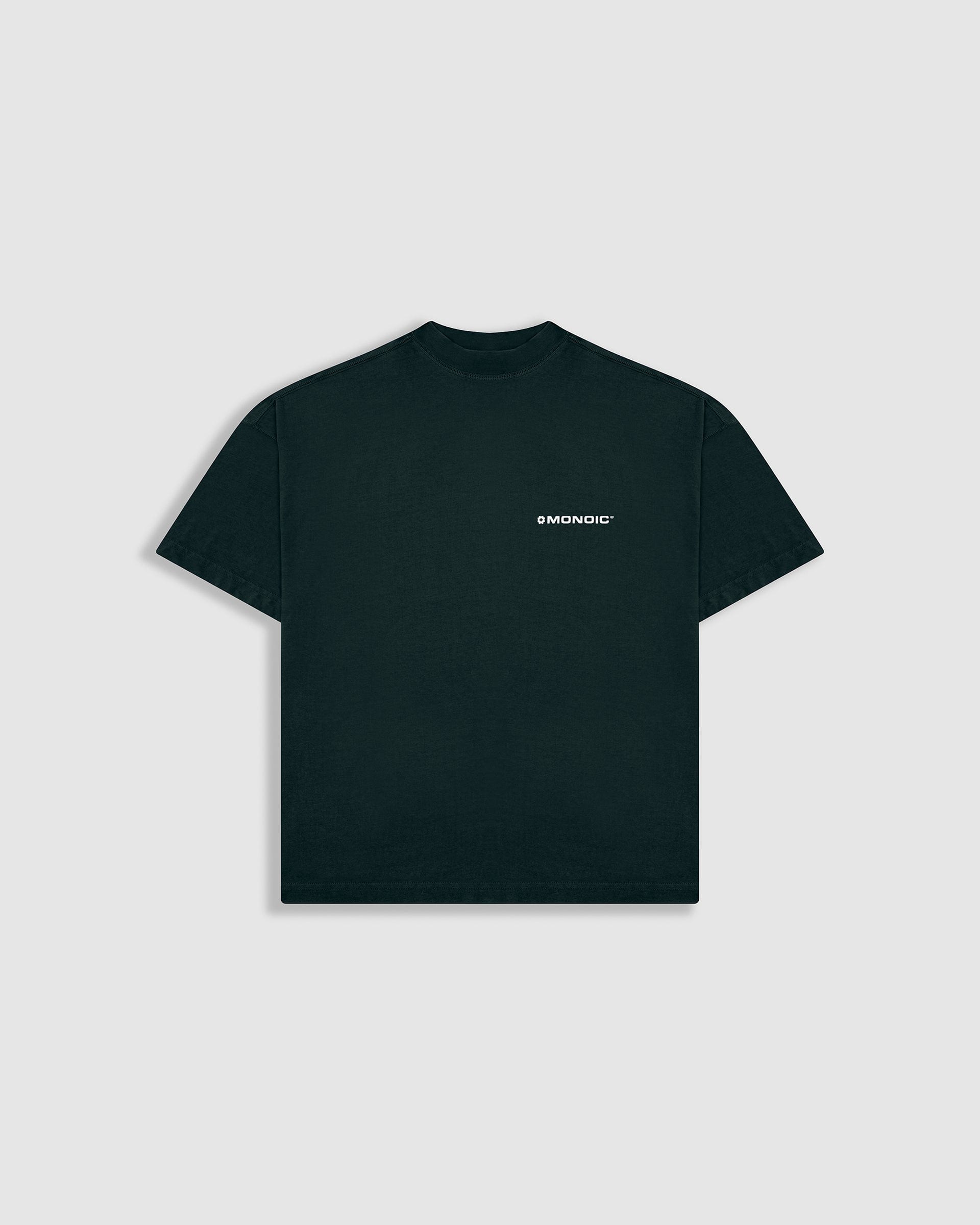 Camiseta Boxy Fit Básica V4 - Forest Green - imagen 1