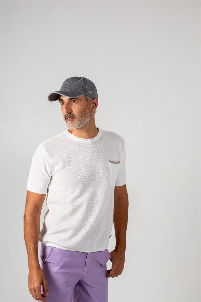 CAMISETA DE PUNTO BLANCA B ARENA - imagen 2