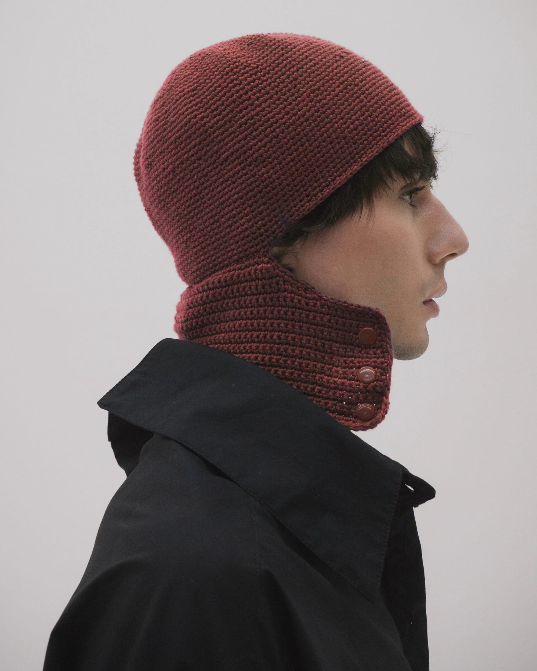 Sombrero Balaclava crochet - imagen 3