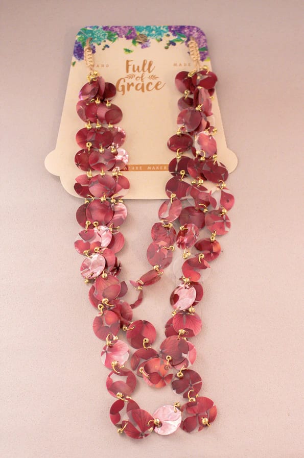 Collar primavera 3 capas transparente - imagen 6