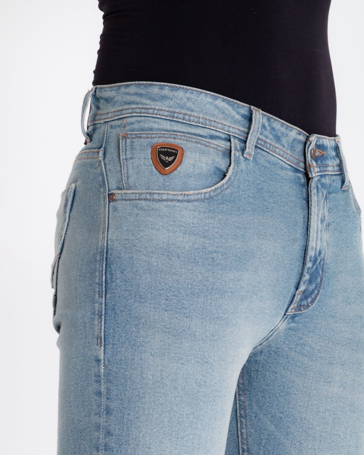 Jean slim tono claro para hombre - imagen 4