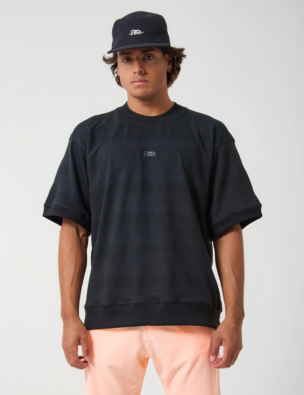 Camiseta Boxy fit Onda Hombre - imagen 2