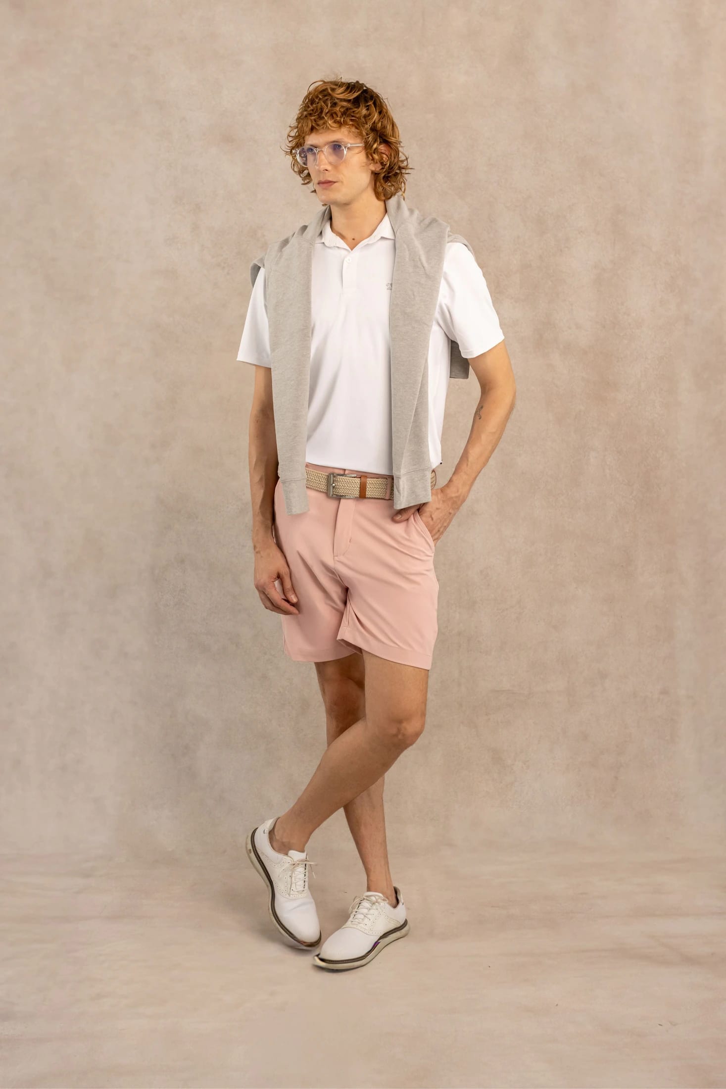 Bermuda Performance Antimanchas Baby Pink - imagen 2