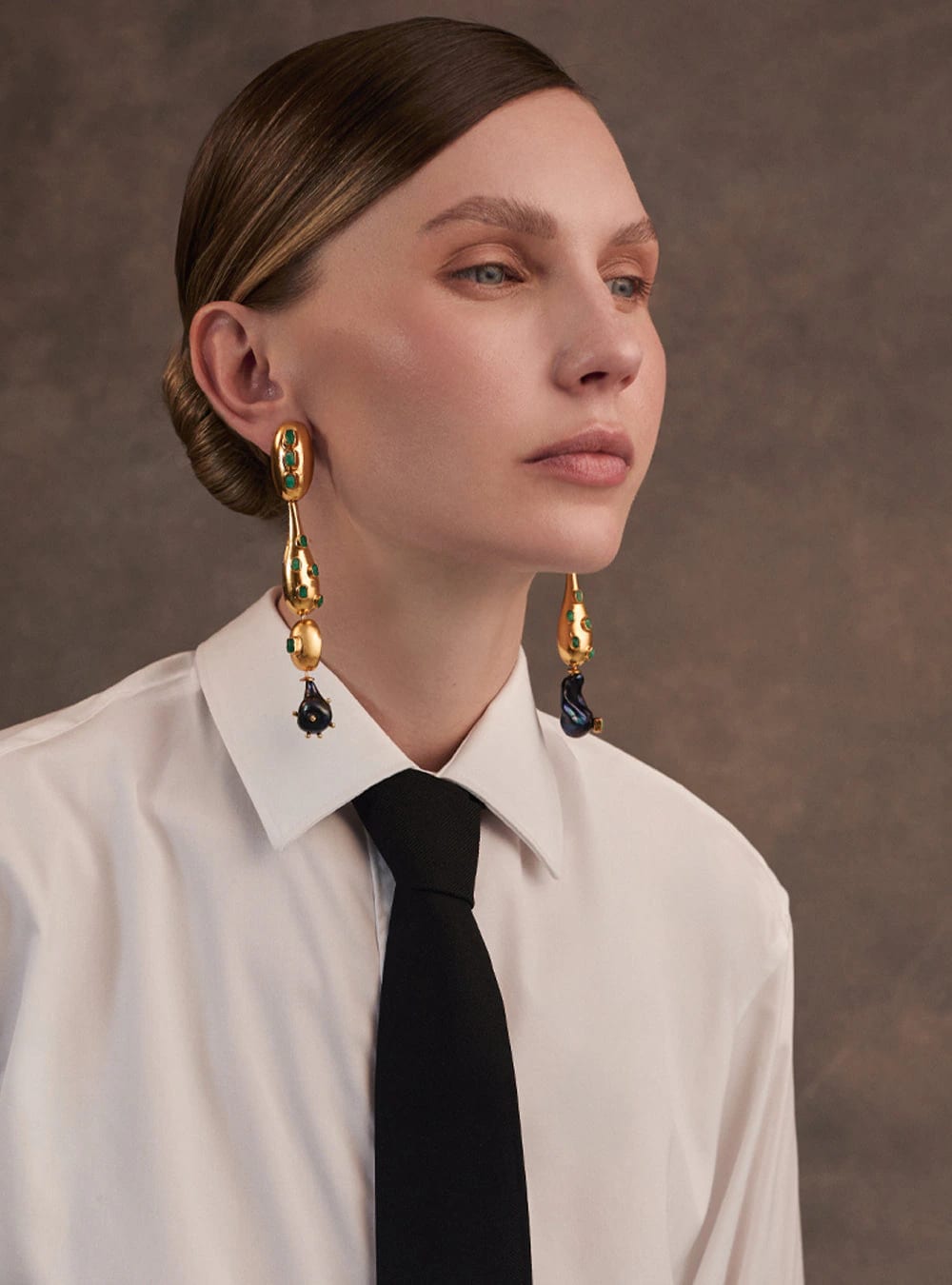 Bossa Noire Maxi Earrings - imagen 2