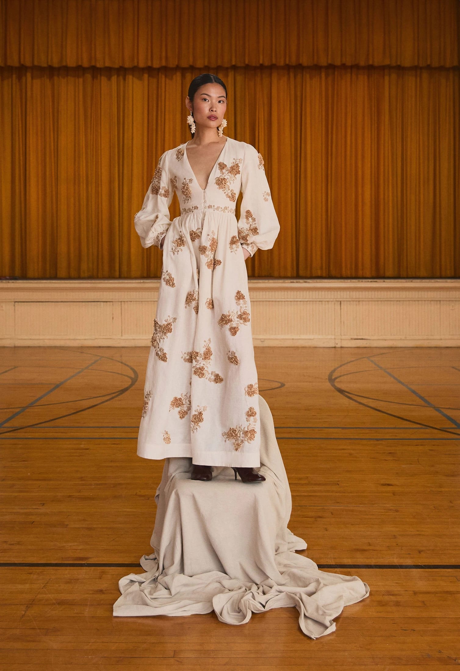Frambuesa Cordillera Maxi Dress - imagen 3