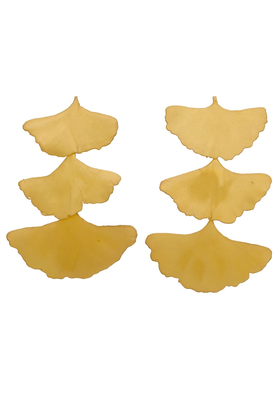 GINKGO TREE EARRINGS - imagen 1