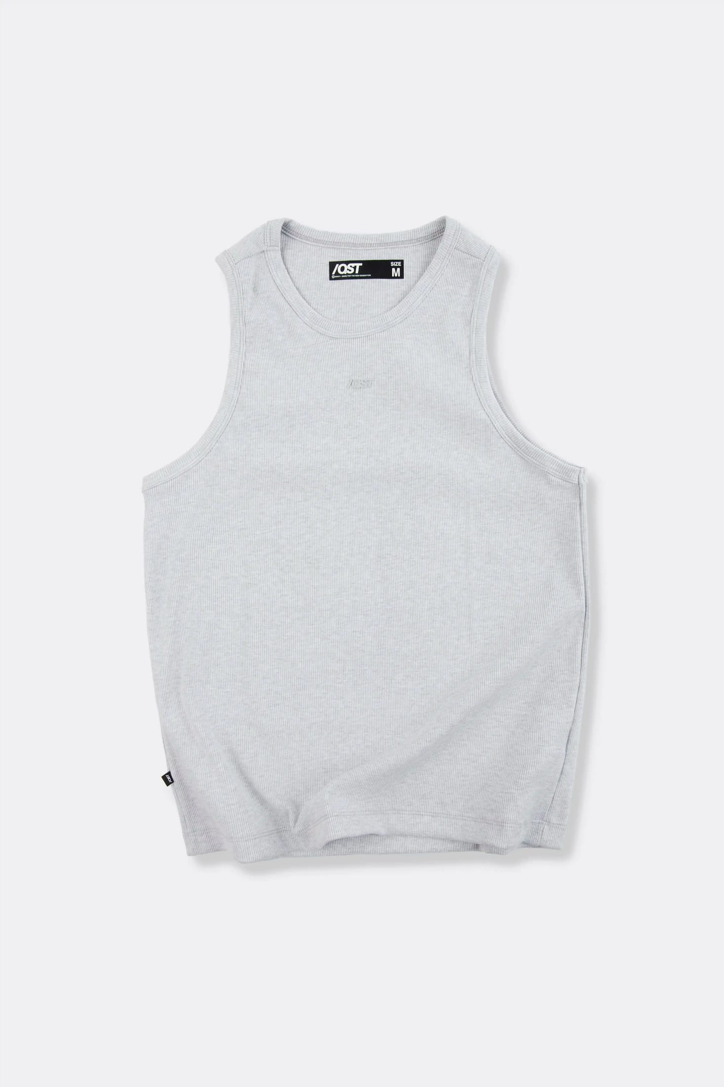 CAMISETA MANGA SISA COLOR GRIS JASPE CLARO - imagen 1