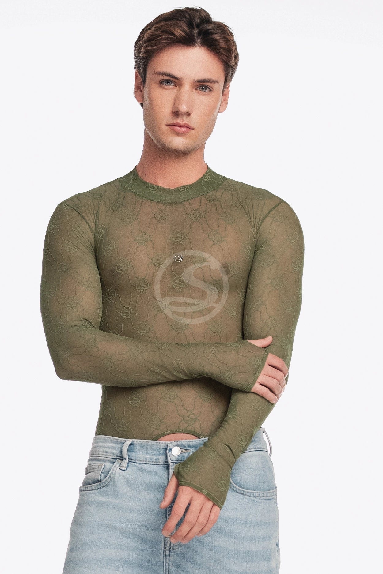 Mesh Linaje Verde Santísimas Men Ref. S-669 - imagen 1