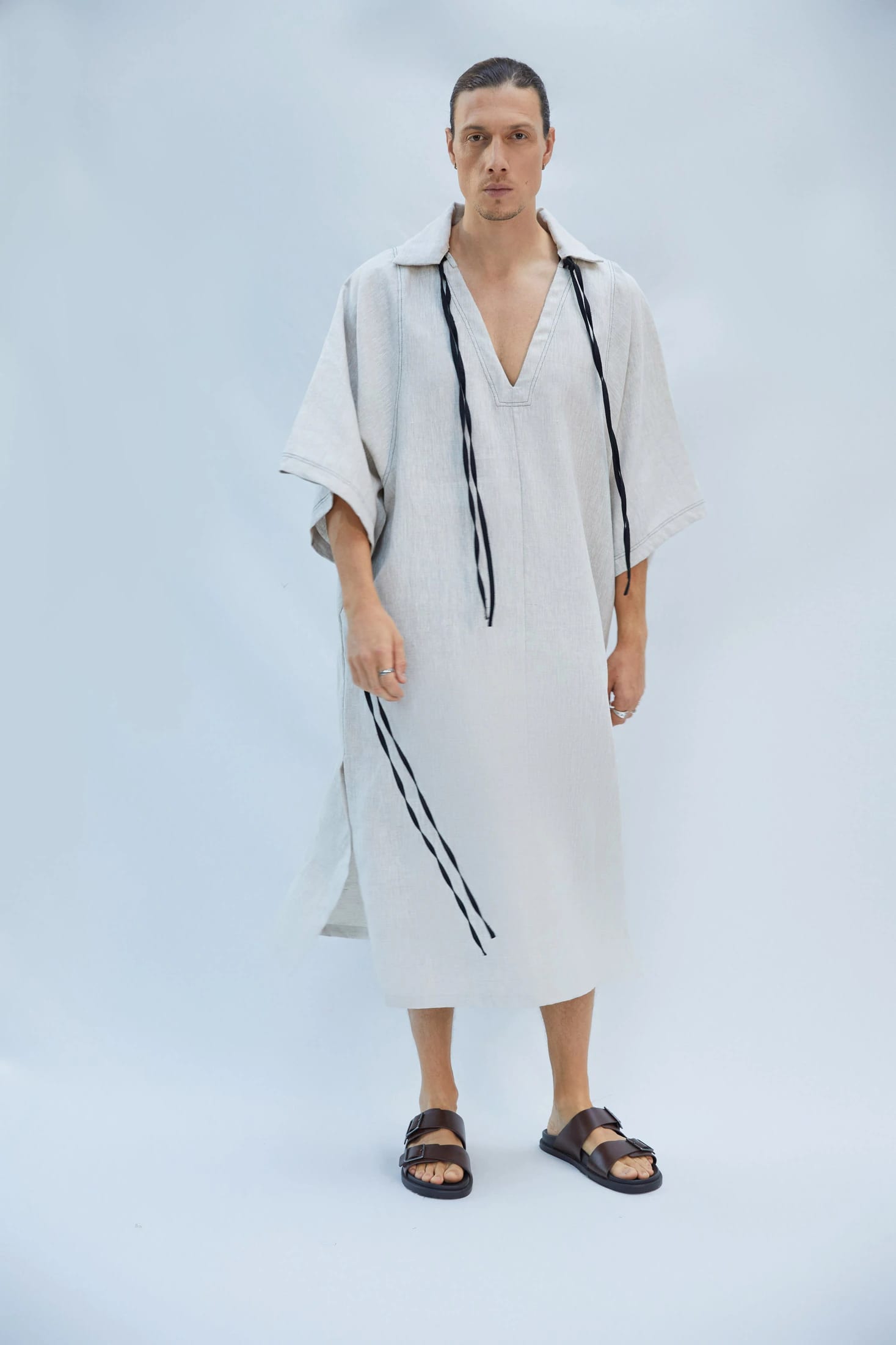 ISIS UNISEX TUNIC NATURAL - imagen 3