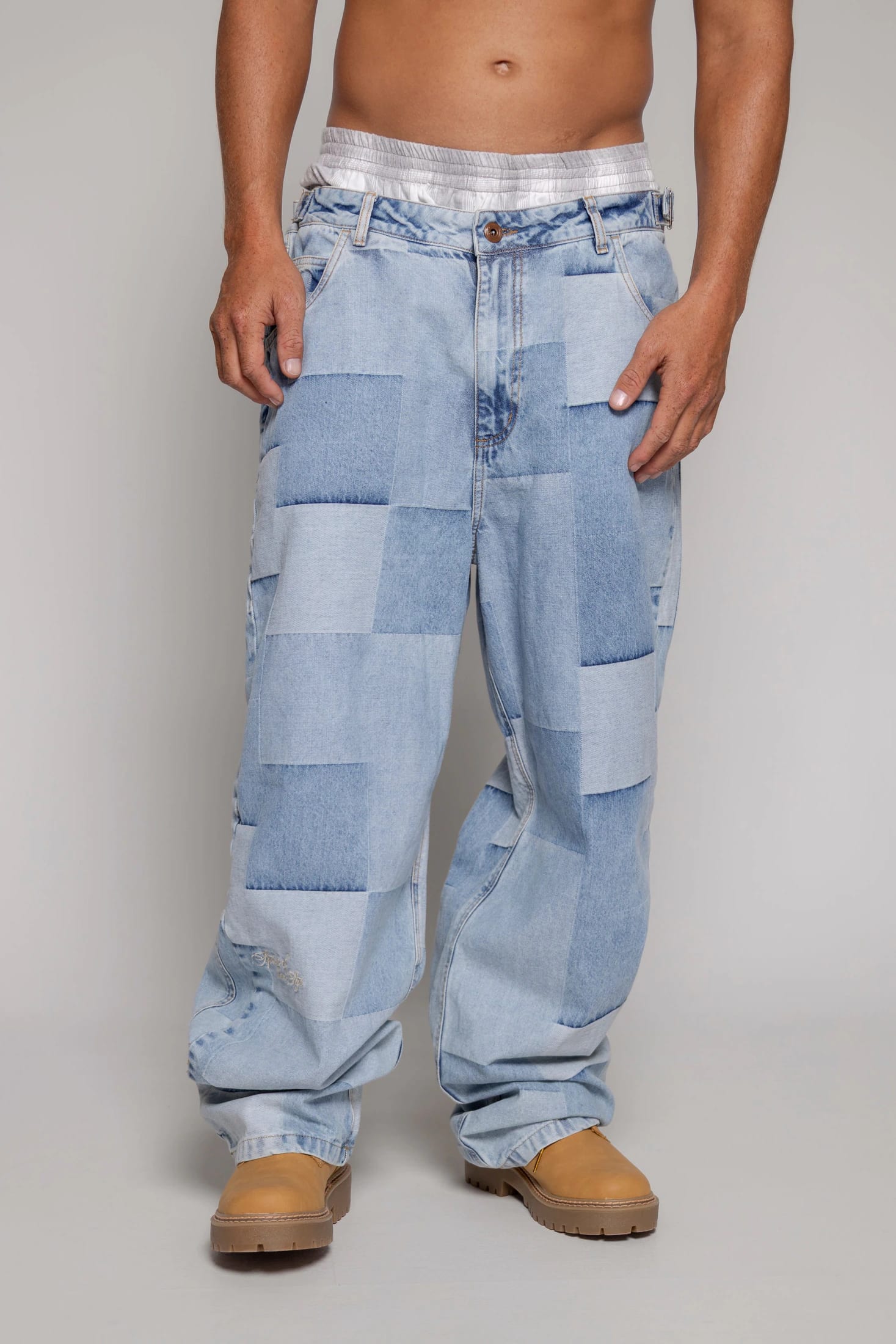 Baggy Remainder Cuadros - imagen 1