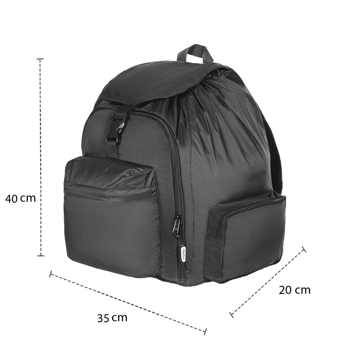 Morral Mochilero Pequeno Citybags Gris - imagen 10