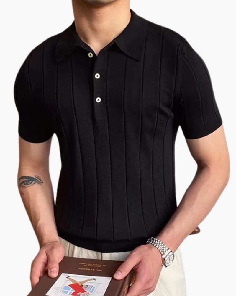 Cannes Ribbed Cotton Polo - imagen 2
