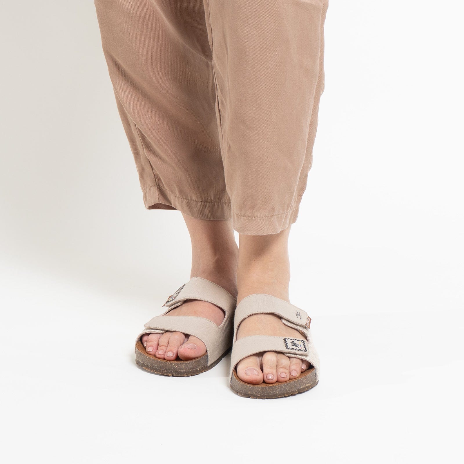 Sandalias "Ruta" Beige - imagen 9
