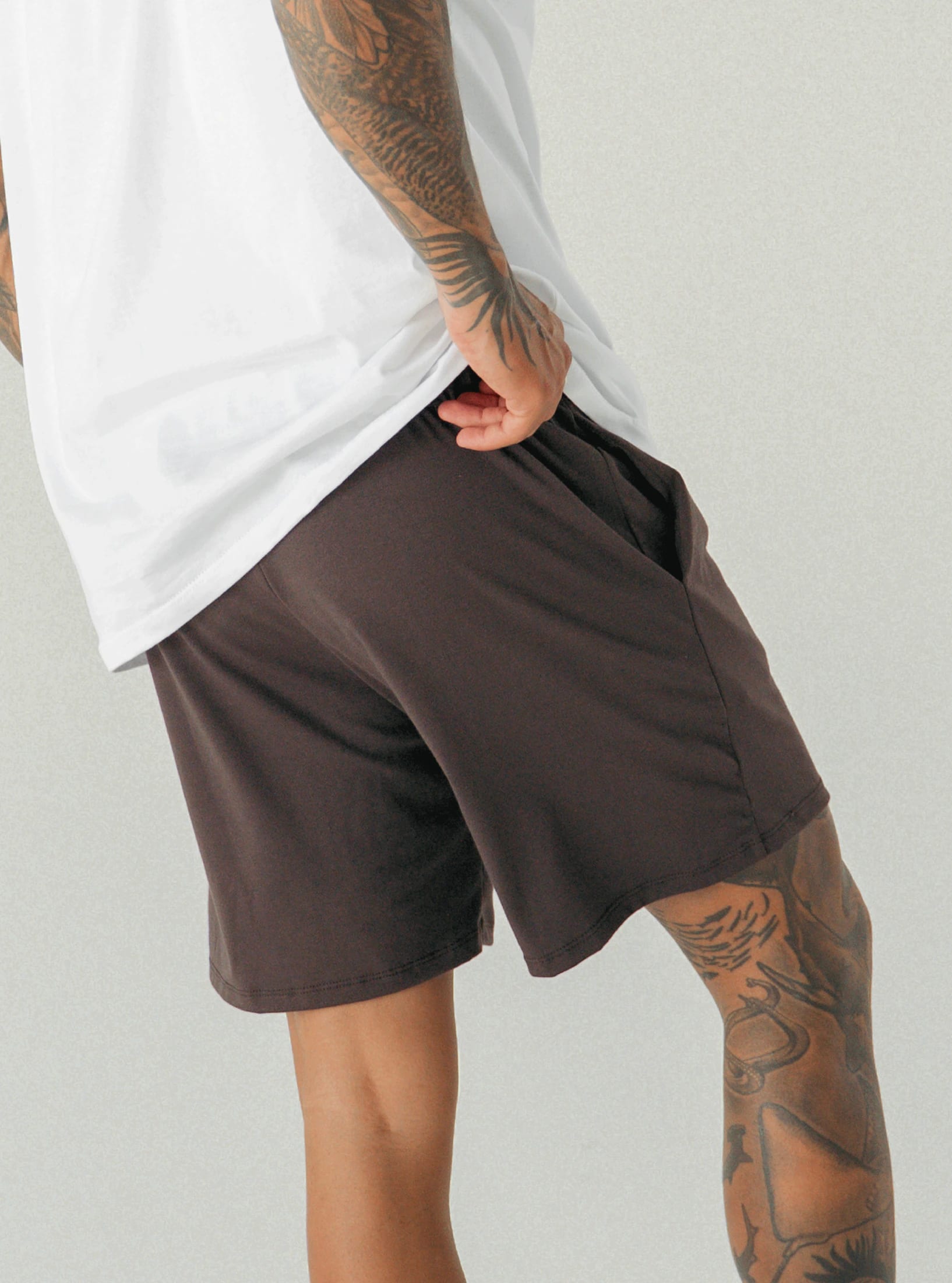 Pantaloneta Básica Brown - imagen 2