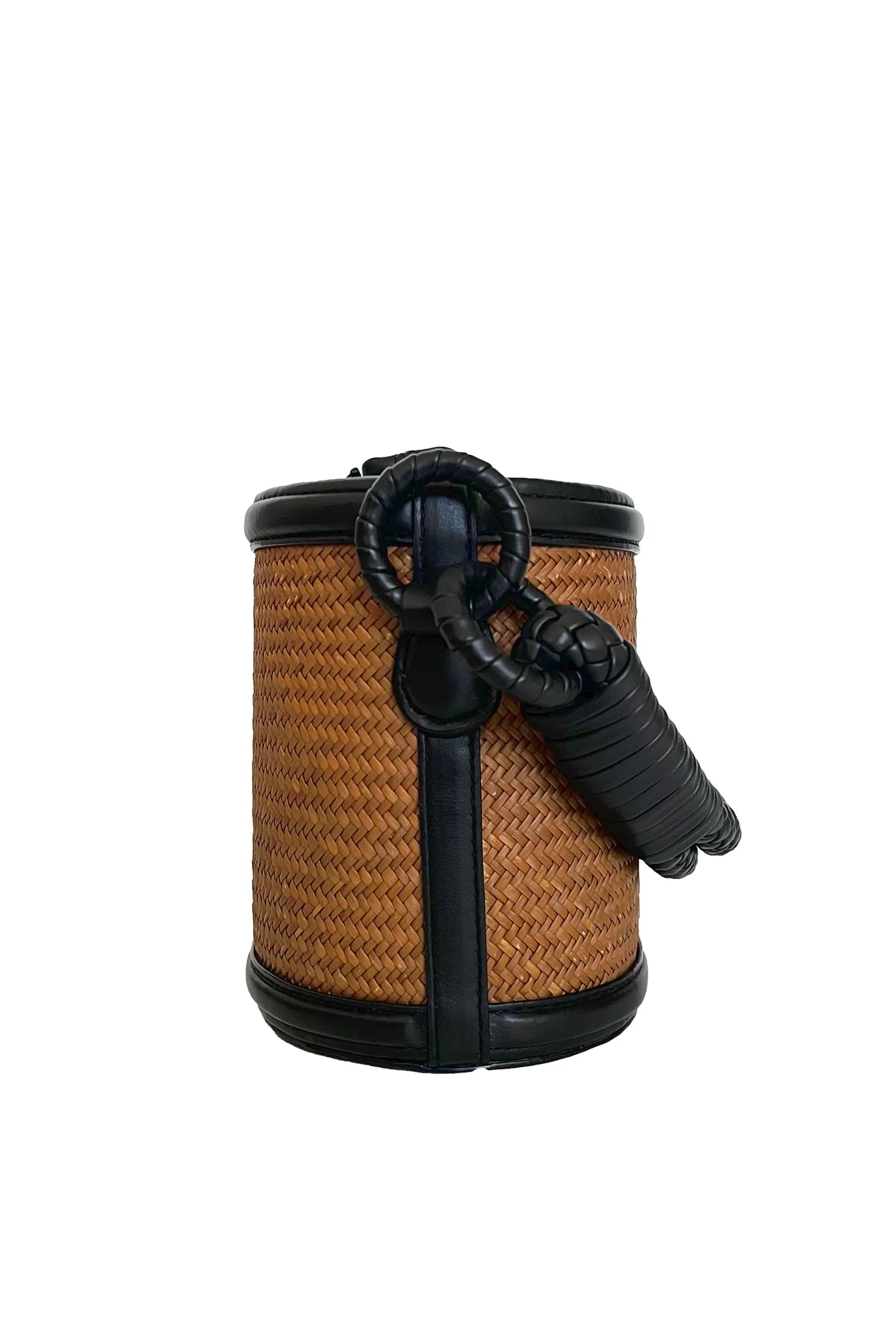 Iraca Basket Bucket, Chocolate - imagen 5