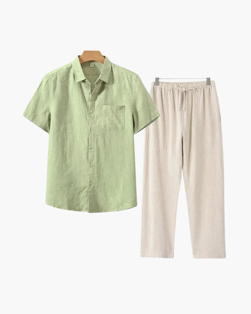 Old Money Linen Combo (Shortsleeve) - imagen 3