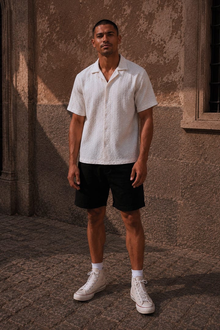 Camisa tejida y trenzada - imagen 1