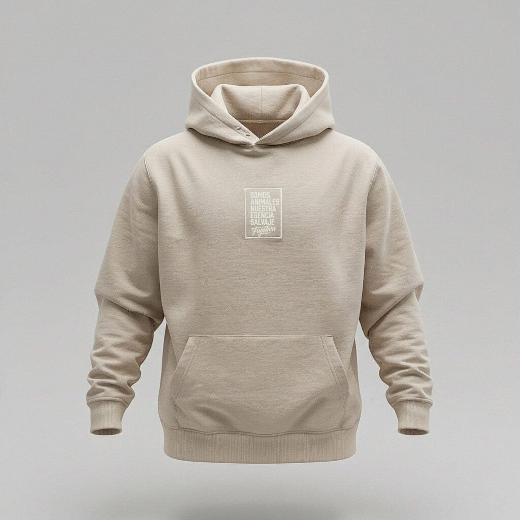 HOODIE ELEMENTAL CAQUI - imagen 1