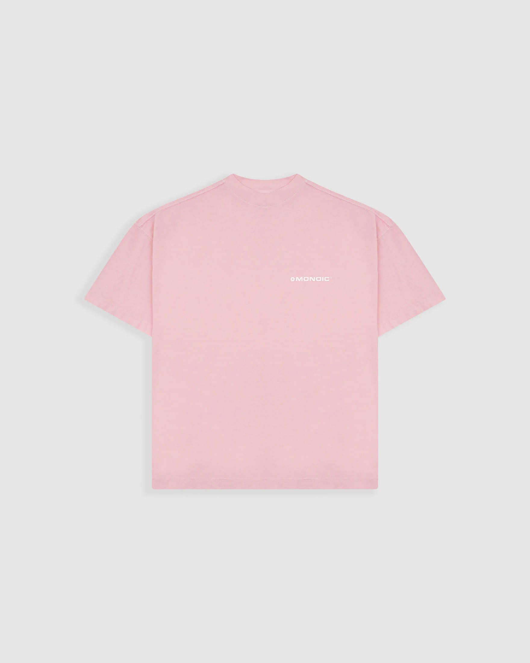 Camiseta Boxy Fit Básica V3 - Rosado Pastel - imagen 1