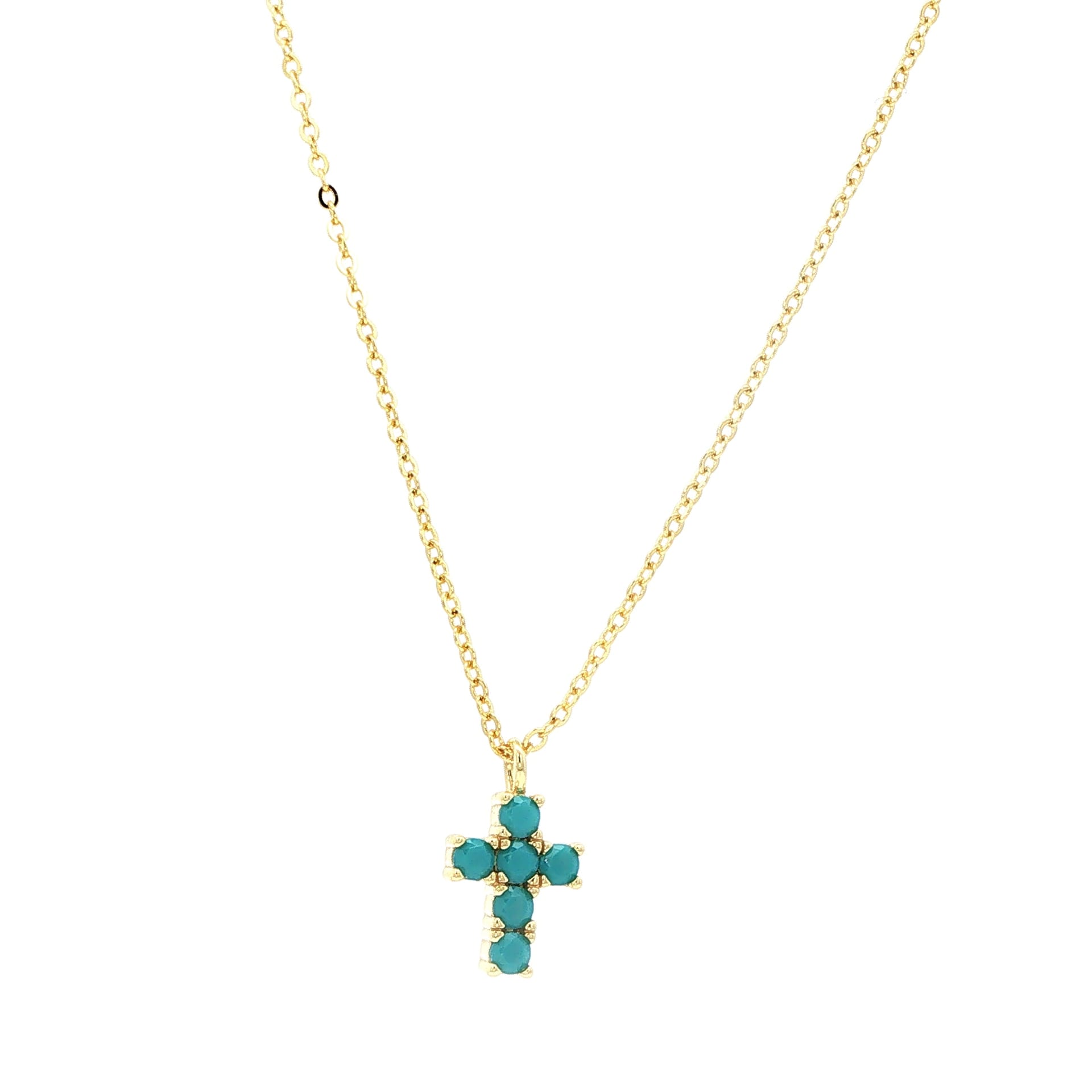 Mini Cross Necklace - imagen 1