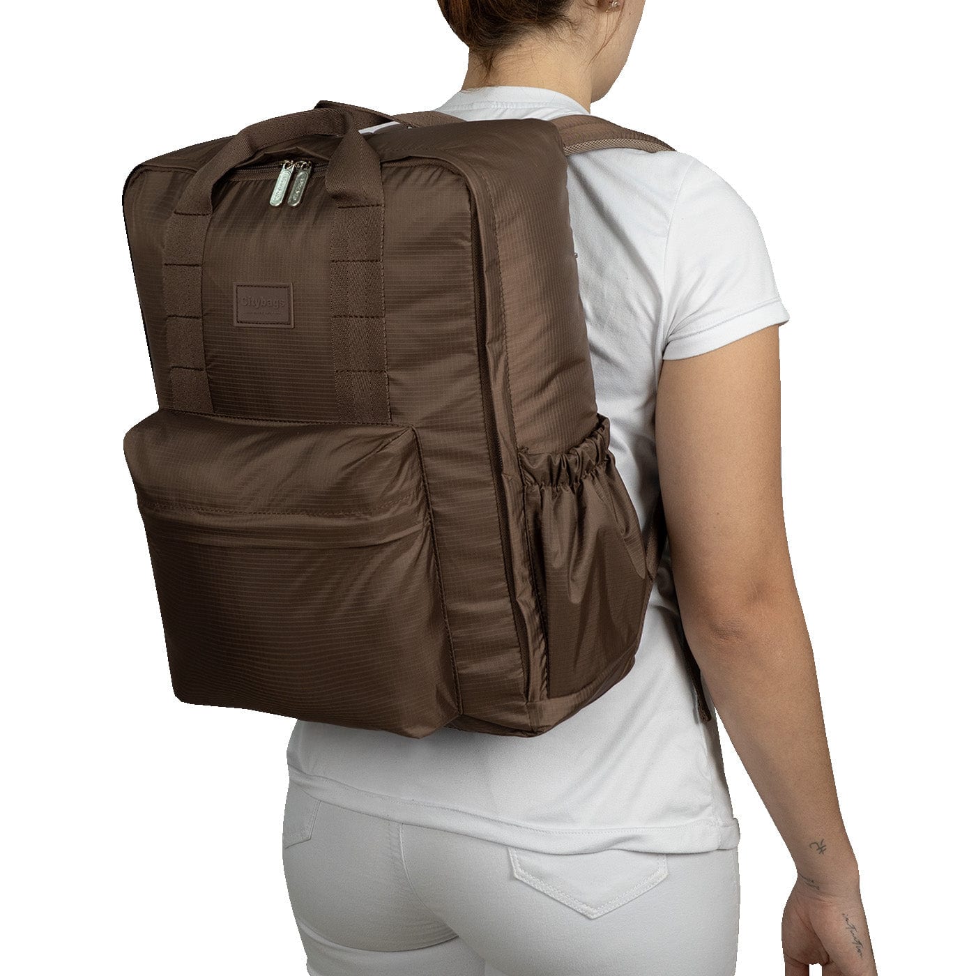 Morral Active Citybags Light Café Plegable - imagen 3