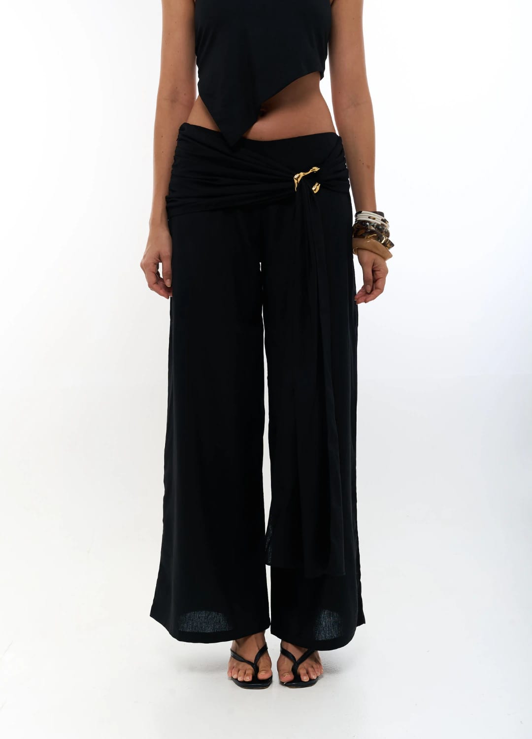 Pantalon Kiss Goodbye Negro - imagen 1
