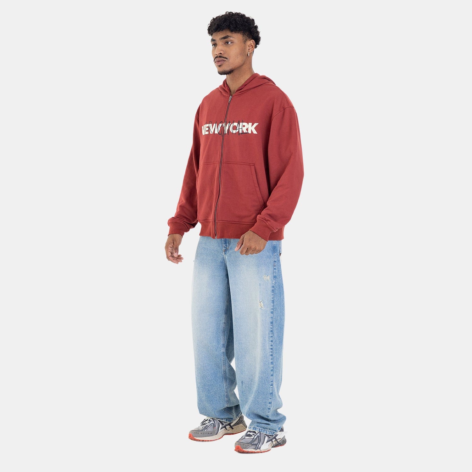 Zip Hoodie Regular Fit Red - imagen 13