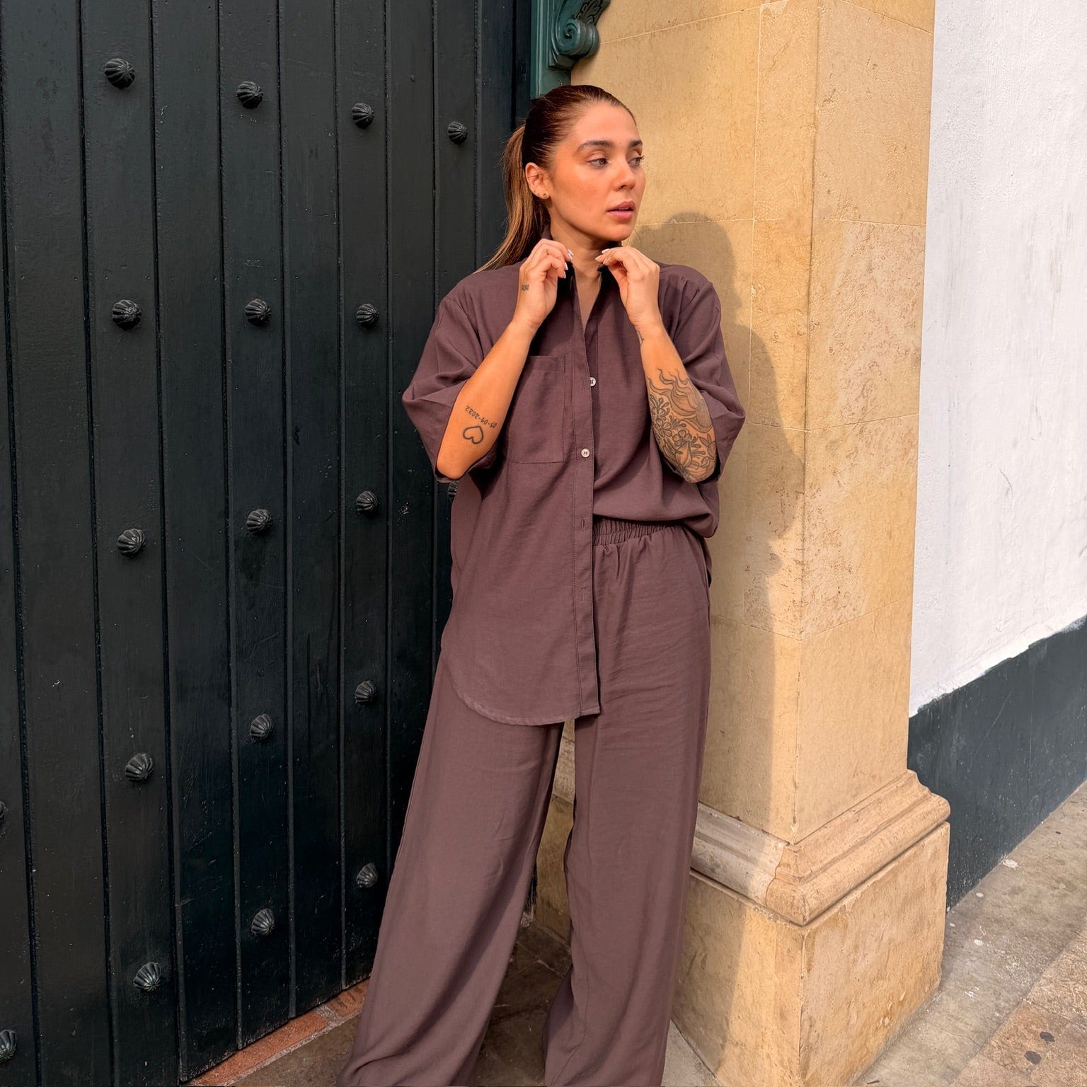 Set Viajero Marron - imagen 4