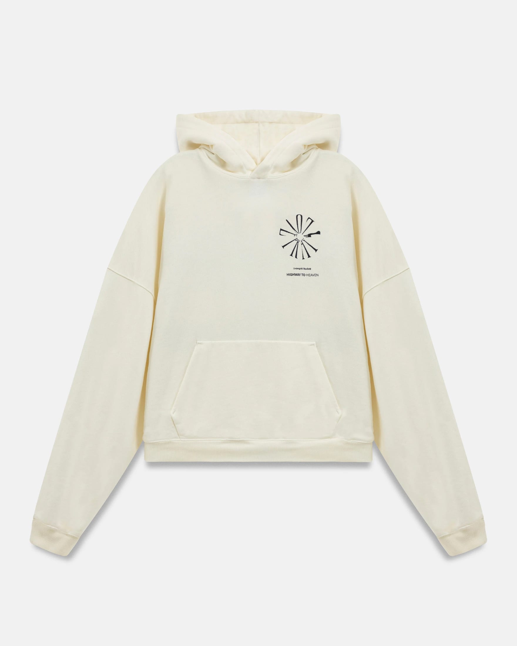 Spring Pray 4 Love Boxy Fit Hoodie White - imagen 3