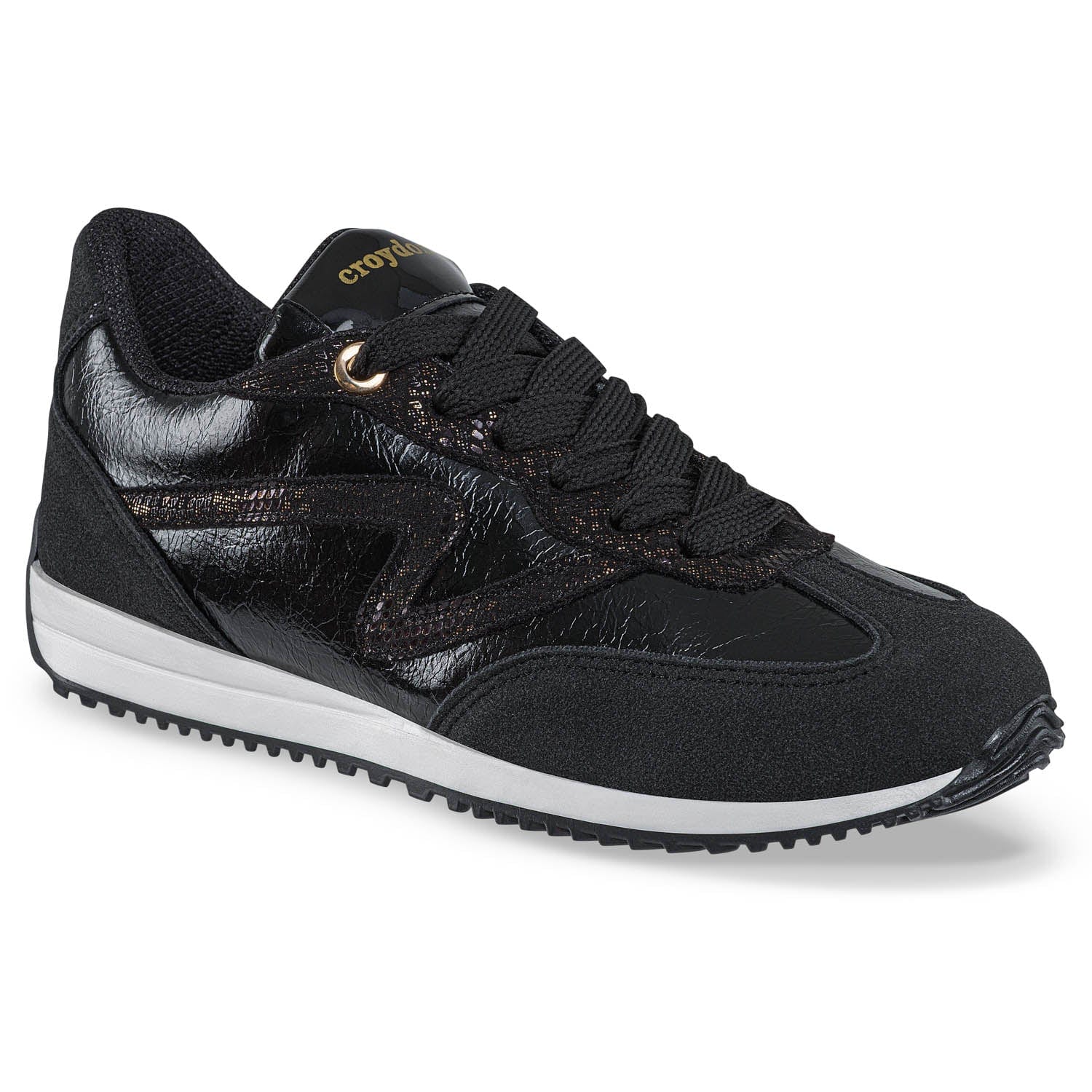 Tenis Urbanos Quimbaya Negro Croydon Para Mujer - imagen 1