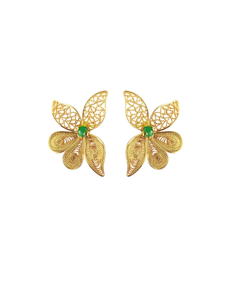 Aretes filigrana topo Imperial - imagen 1