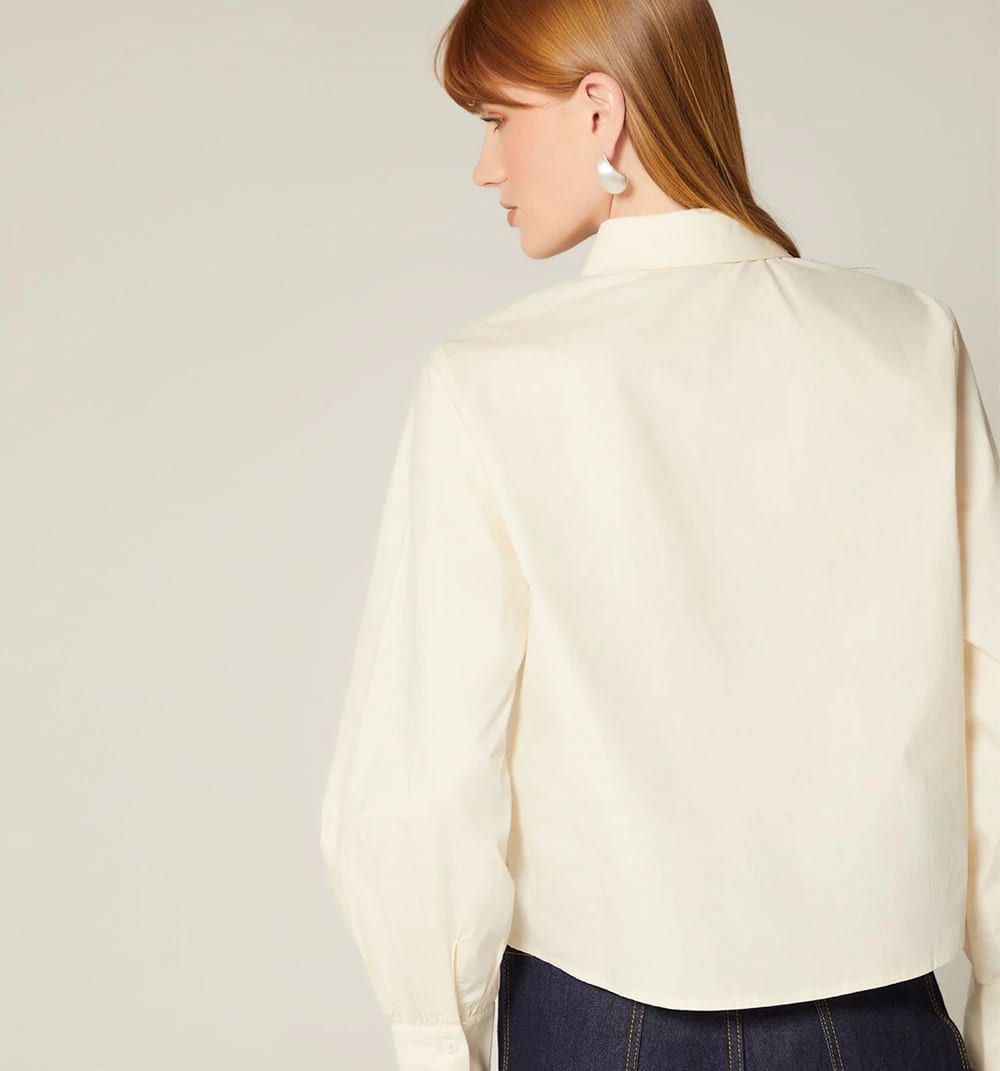 Camisera  con detalles perlas - imagen 5