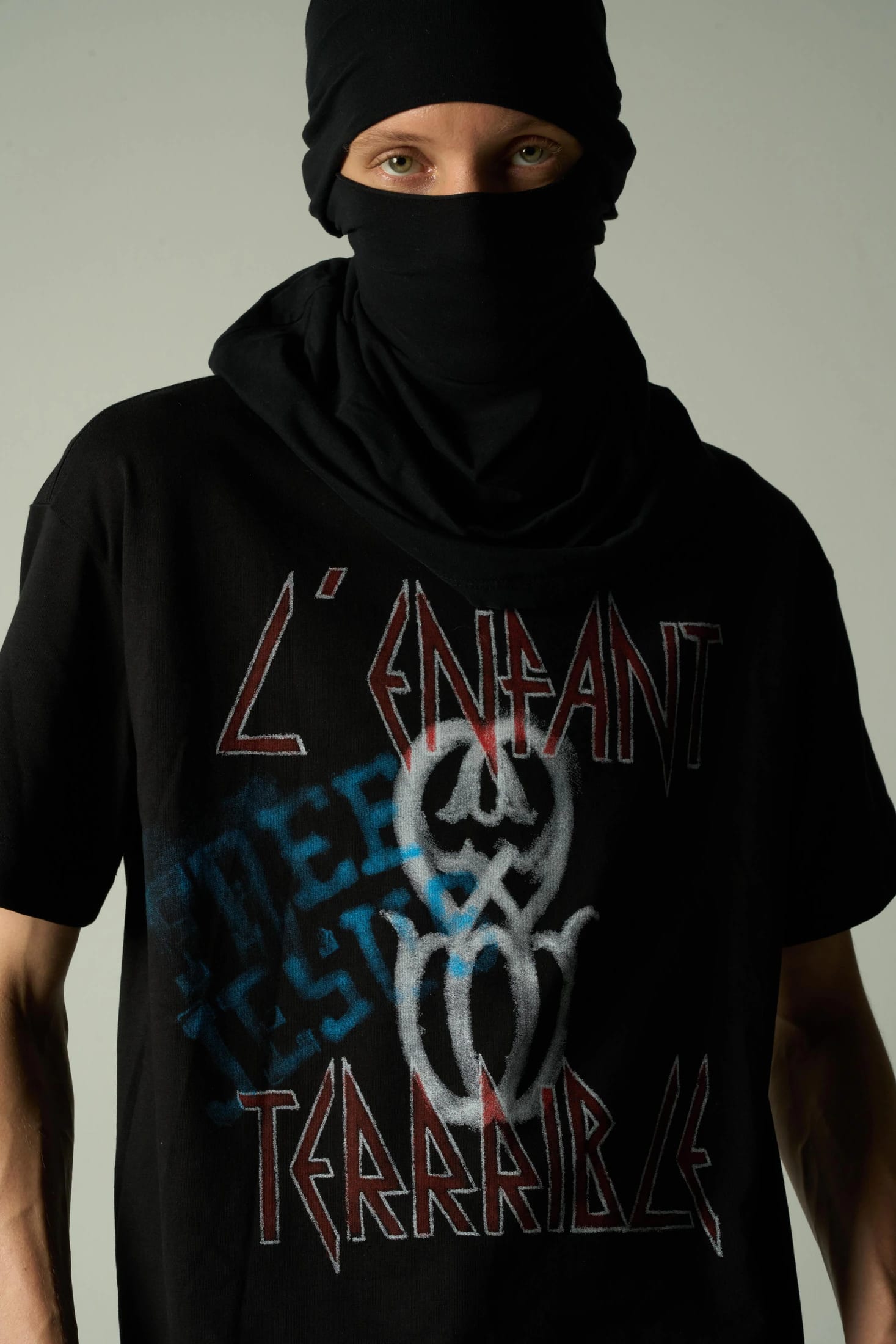 L'ENFANT MONOGRAM BLACK T-SHIRT - imagen 4